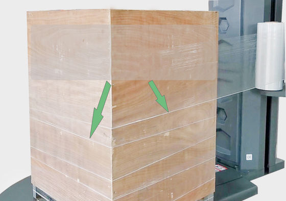 Модель E/M Тип поворотного стола полностью автоматическая паллетоупаковочная машина