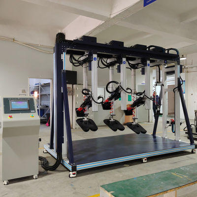 Три диванные сиденья и задней стойкости испытательной машины