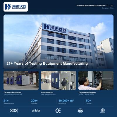 HAIDA Footwear Withstand Voltage Tester Shoe Sole Insulation Voltage Testing Machine ISO 20345 Shoe Testing Equipment