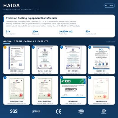 HAIDA Finished Shoe Flexing Tester SATRA TM92 Shoe Flex Resistance Testing Machine 4 Stations LCD Counter Shoe Test Equipment