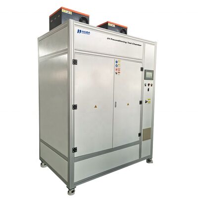 Ультрафиолетовая камера испытания предварительной кондиционирования солнечная панель Ультрафиолетовое оборудование для испытания чувствительности к повреждению Ультрафиолетовая машина Ультрафиолетовая испытатель предварительной обработки